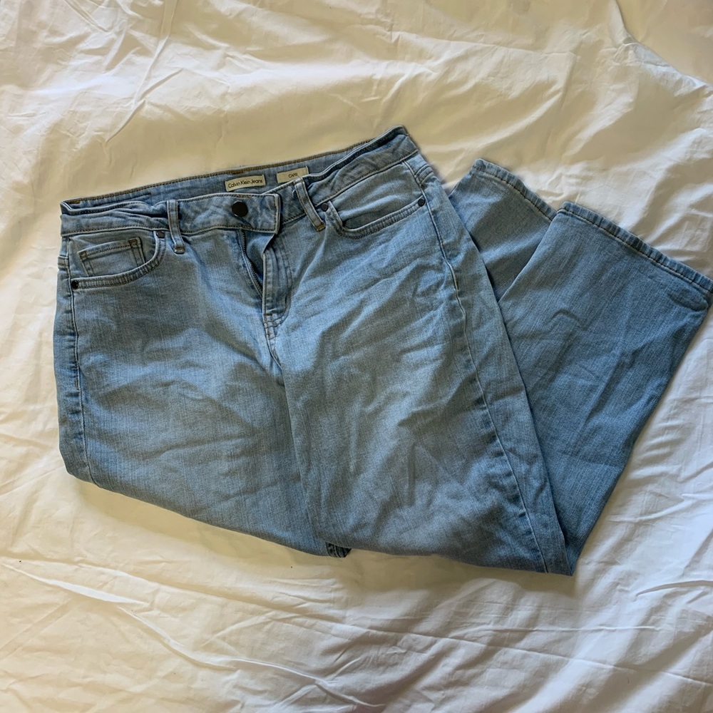 calvin klein capri jeans